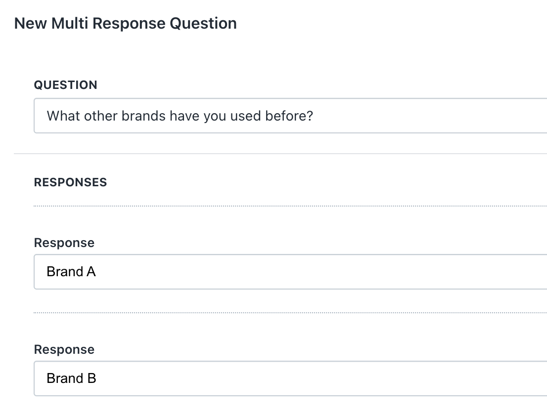 What other brands have you used before?