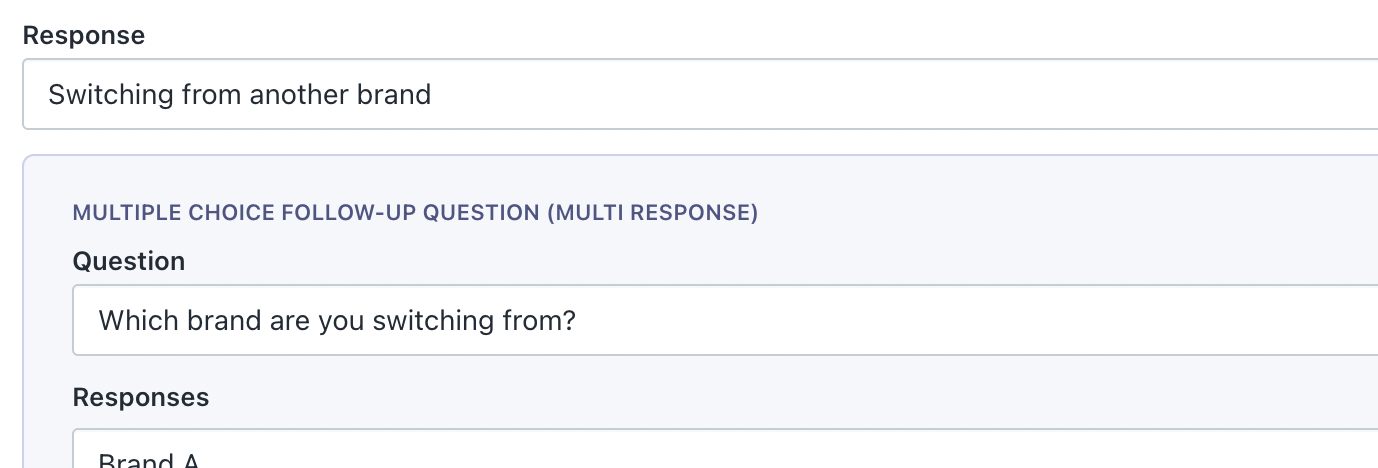 Switching from another brand?
