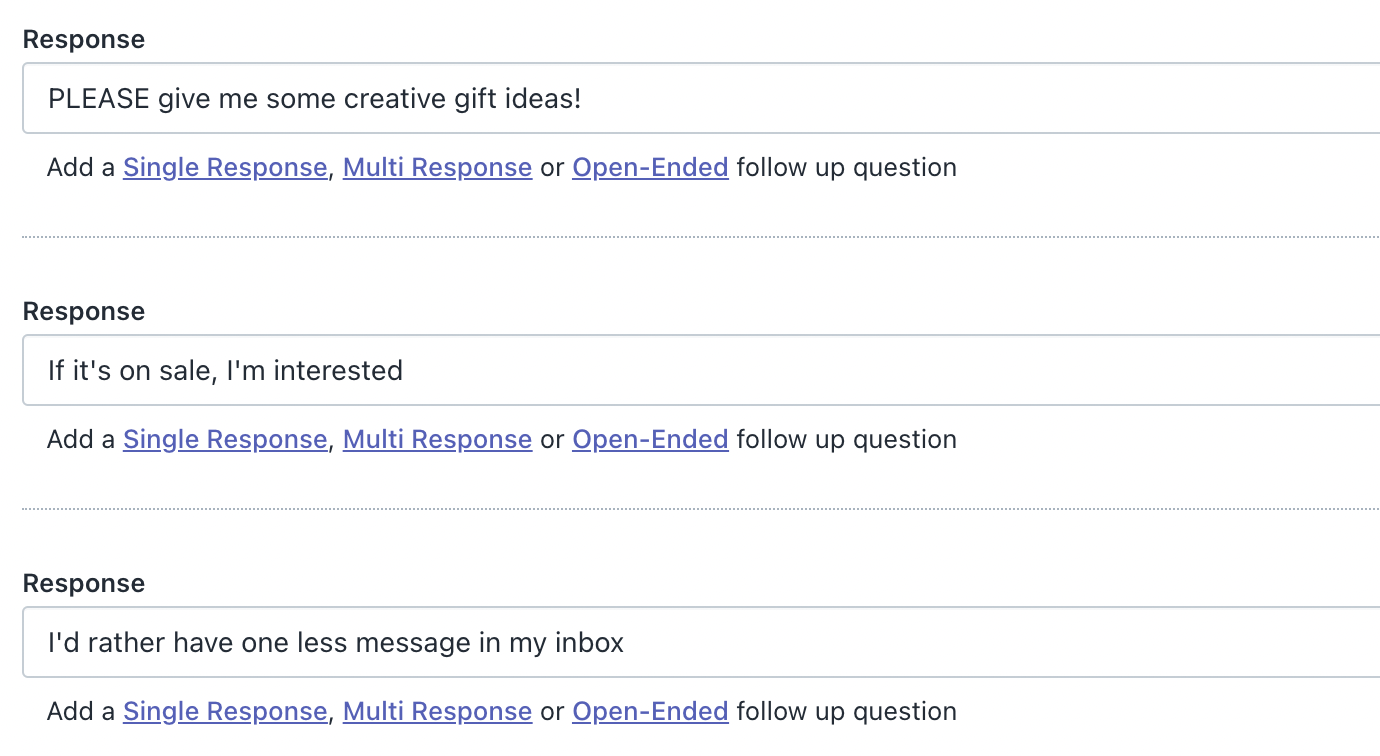 What kind of holiday offers do you want to see?