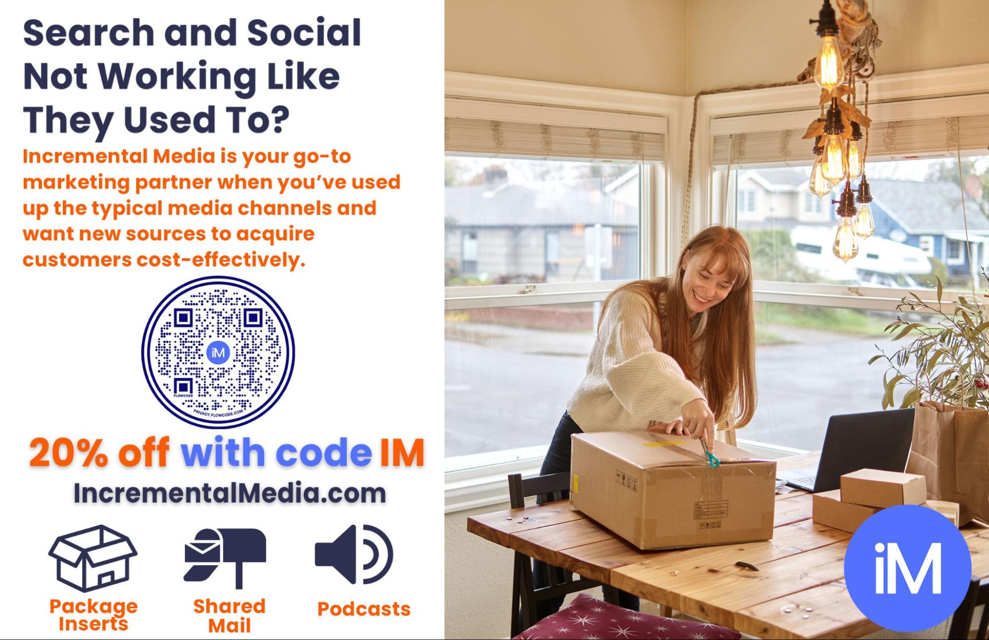 Incremental Media Direct Mail Example