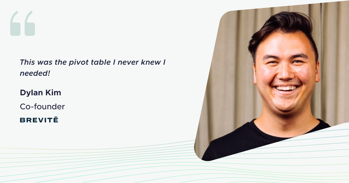 quote image from cofounder of brevite for fairing insights quote image from cofounder of brevite for fairing insights